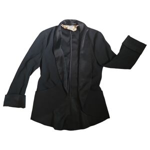 Aritzia Wilfred Chevalier Blazer Black Size Zero
